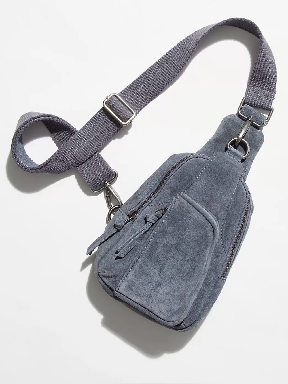 NWT Free People FP Collection Hudson Suede Sling Bag